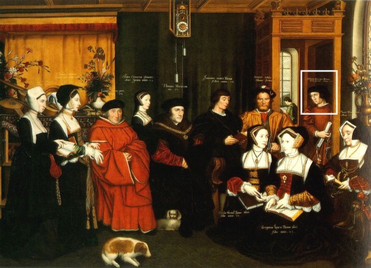 Hans Holbein the Younger 'Sir Thomas More and Family' c.1527