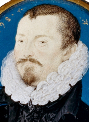 Nicholas Hilliard 'Sir Thomas Bodley' 1598. Founder of the Bodleian Library.